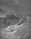 Dore_32_Jonah02_Jonah Is Spewed Forth by the Whale